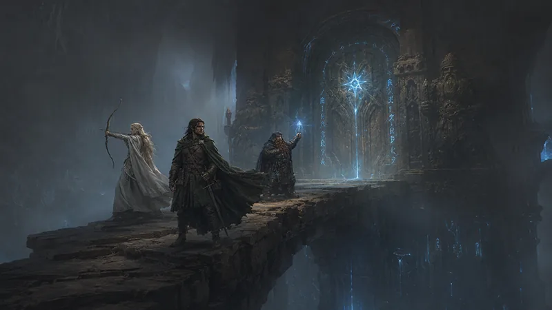 蓝色传送门遗迹场景